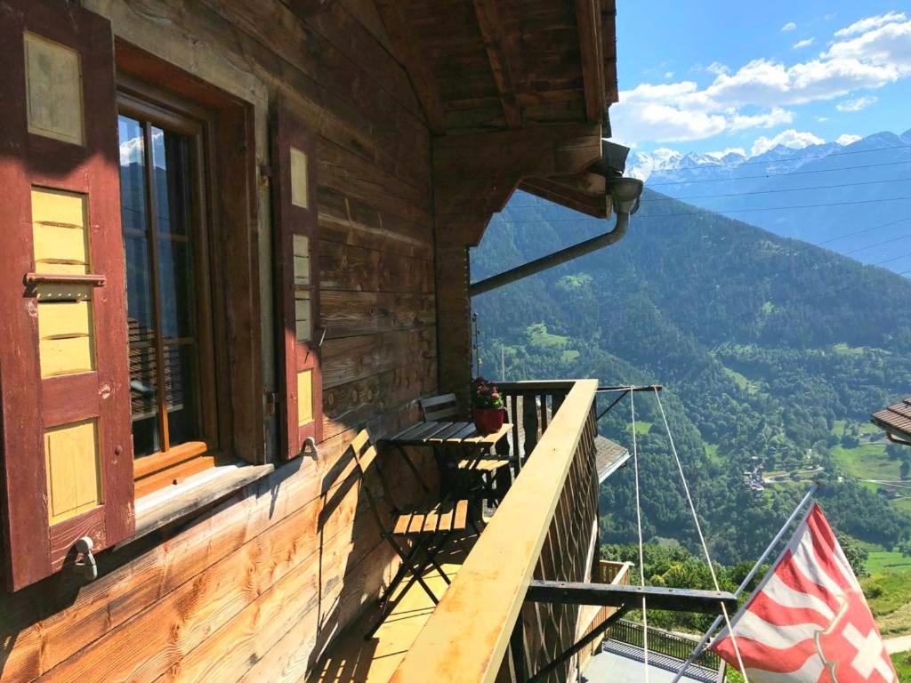 Appartement "Le Ver Luisant" A Saint-Martin, Val D'Herens, Valais Exteriér fotografie