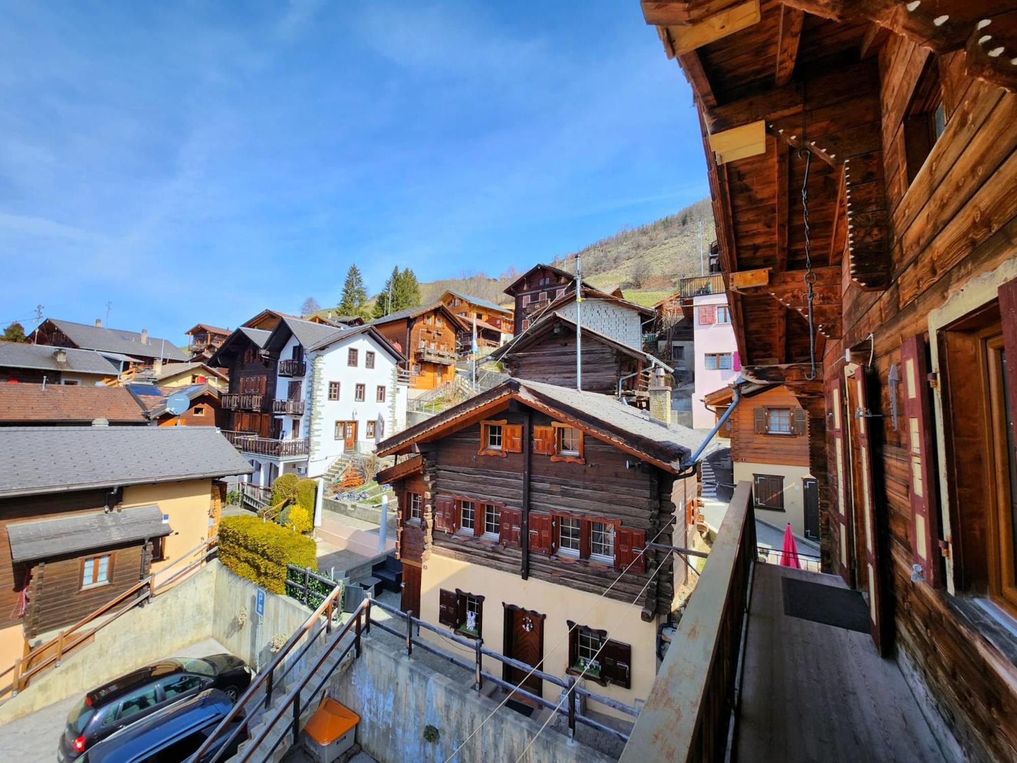 Appartement "Le Ver Luisant" A Saint-Martin, Val D'Herens, Valais Exteriér fotografie